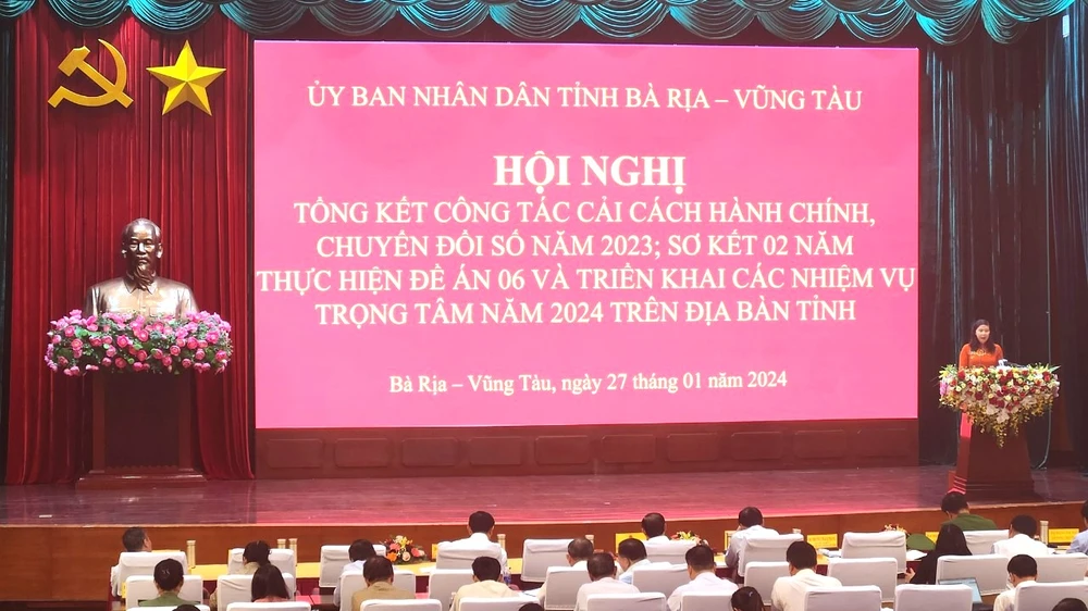 Một phường ở Vũng Tàu tăng 45 bậc Chỉ số cải cách hành chính năm 2023