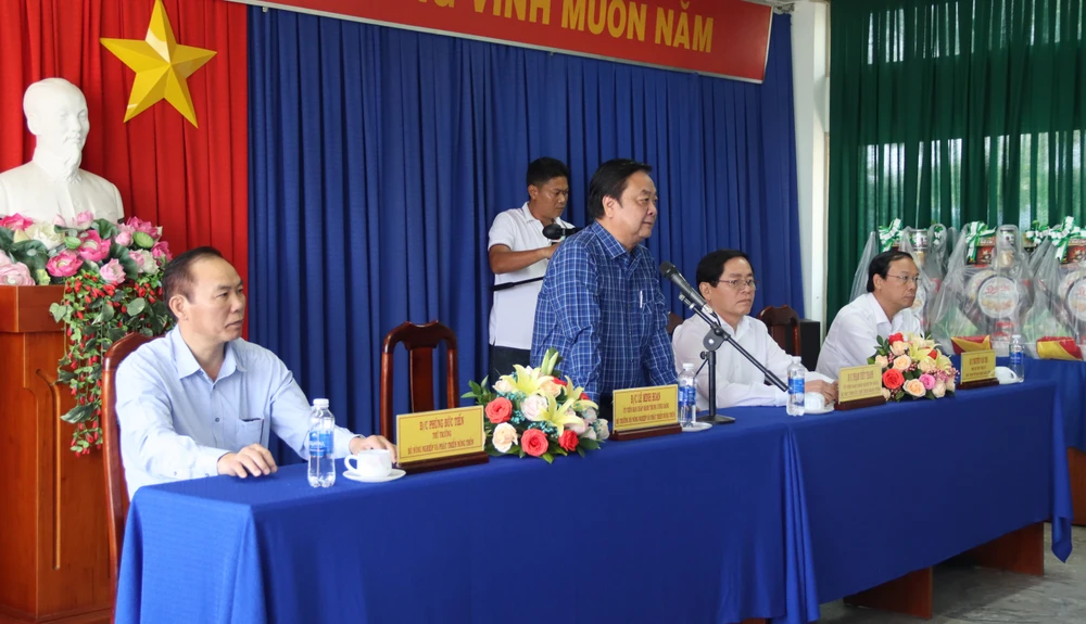 Bộ trưởng Bộ NN&PTNT Lê Minh Hoan kiểm tra chống khai thác IUU tại Bà Rịa- Vũng Tàu