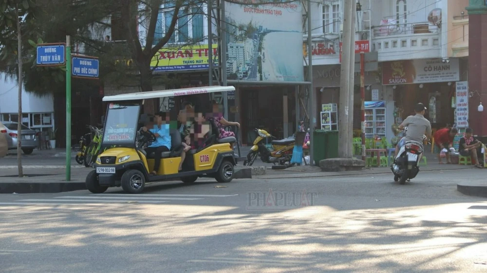 'Tuýt còi' doanh nghiệp chưa được phép thí điểm nhưng đưa xe chở khách du lịch ở Vũng Tàu
