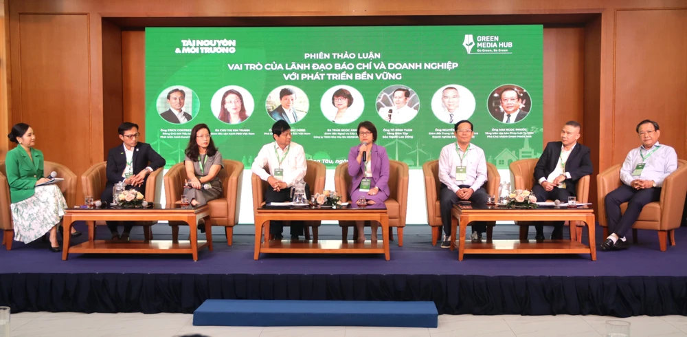 Báo chí và doanh nghiệp đồng hành, chung tay phát triển kinh tế xanh, hướng tới NET ZERO