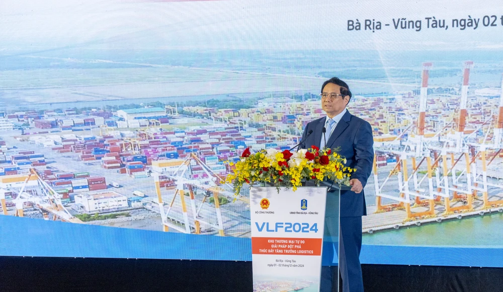 Thủ tướng Chính phủ Phạm Minh Chính nêu điểm nghẽn và 7 giải pháp phát triển ngành Logistics
