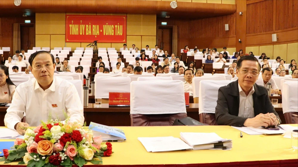 Bà Rịa - Vũng Tàu bàn việc tinh gọn bộ máy