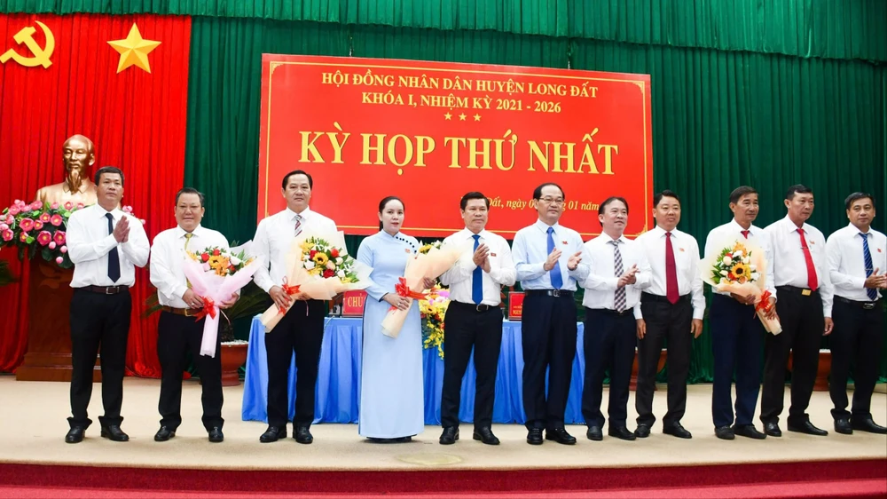 Bà Rịa – Vũng Tàu: Huyện Long Đất bầu Chủ tịch HĐND, UBND huyện