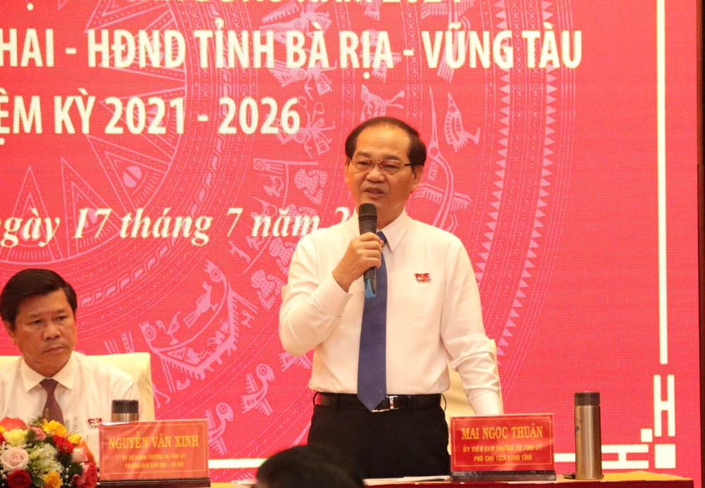 Phó Chủ tịch HĐND tỉnh Bà Rịa - Vũng Tàu xin nghỉ công tác trước tuổi