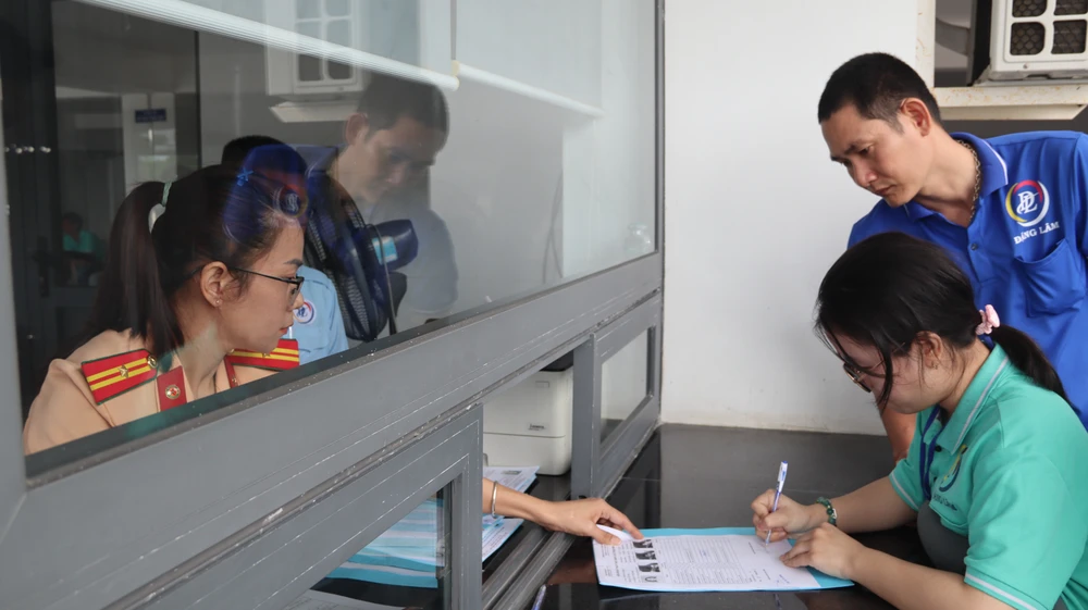 Công an Bà Rịa - Vũng Tàu lần đầu tổ chức thi sát hạch cấp giấy phép lái xe hạng B,C