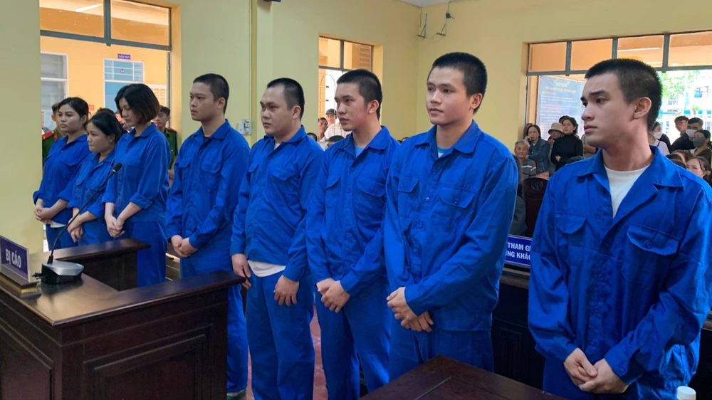 Tuyên án nhóm tổ chức tiệc ma túy trong phòng hát Karaoke