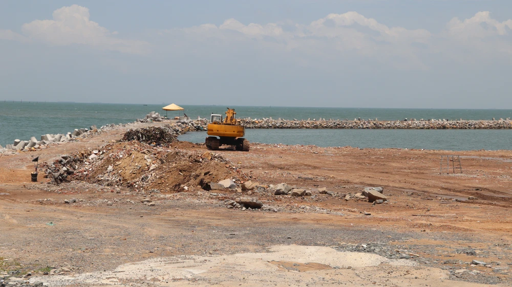 Công an có kết luận giám định về nguồn vật liệu san lấp tại dự án thủy cung Hòn Ngưu, Vũng Tàu