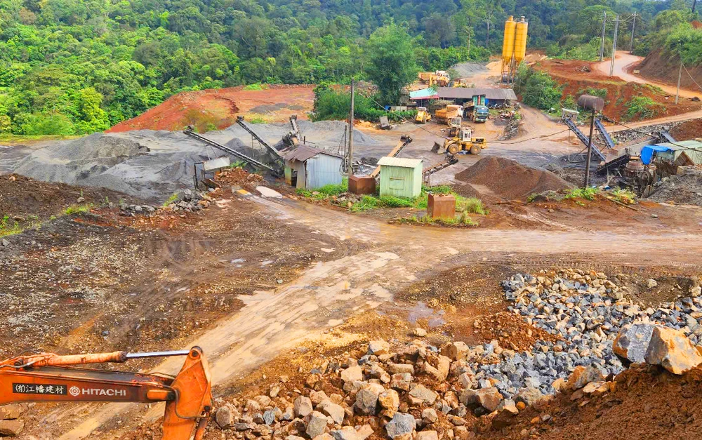 UBND tỉnh Kon Tum chỉ đạo cơ quan chức năng làm rõ phản ánh hai doanh nghiệp tổ chức khai thác mỏ đá hết hạn.