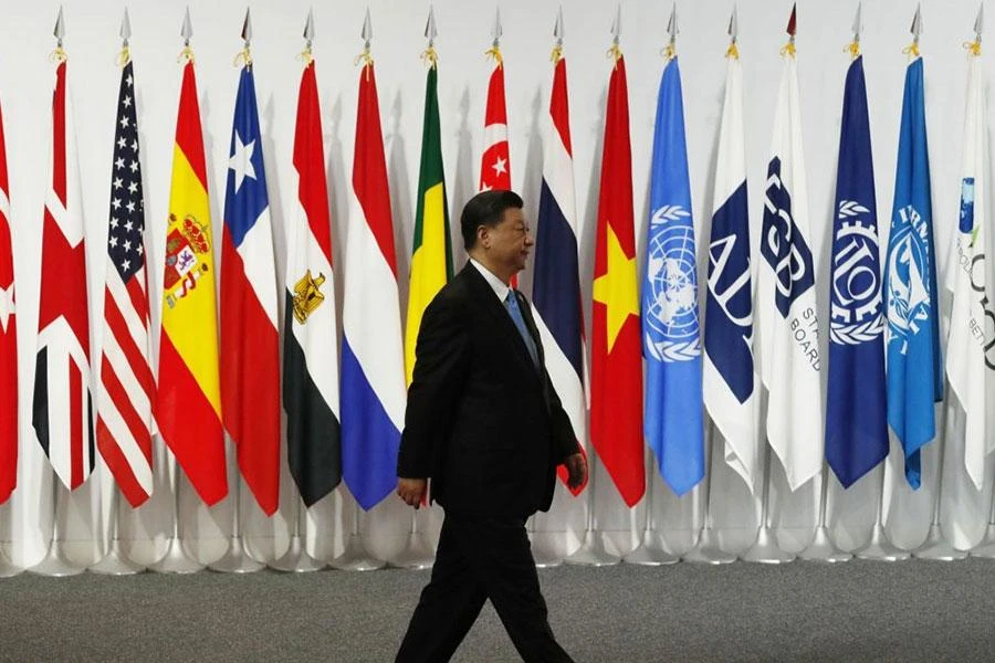 Chủ tịch Trung Quốc Tập Cận Bình ở kỳ họp Đại hội đồng Liên Hợp Quốc hồi tháng 9-2020. Ảnh: REUTERS