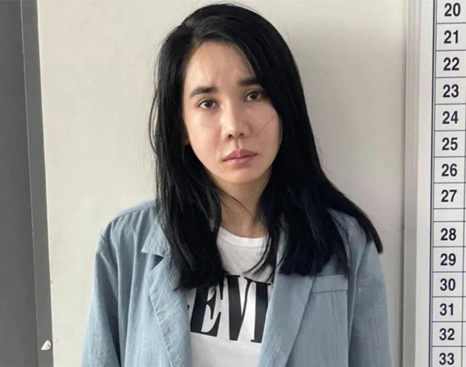 Lã Kỳ Anh tại cơ quan điều tra. Ảnh: CACC