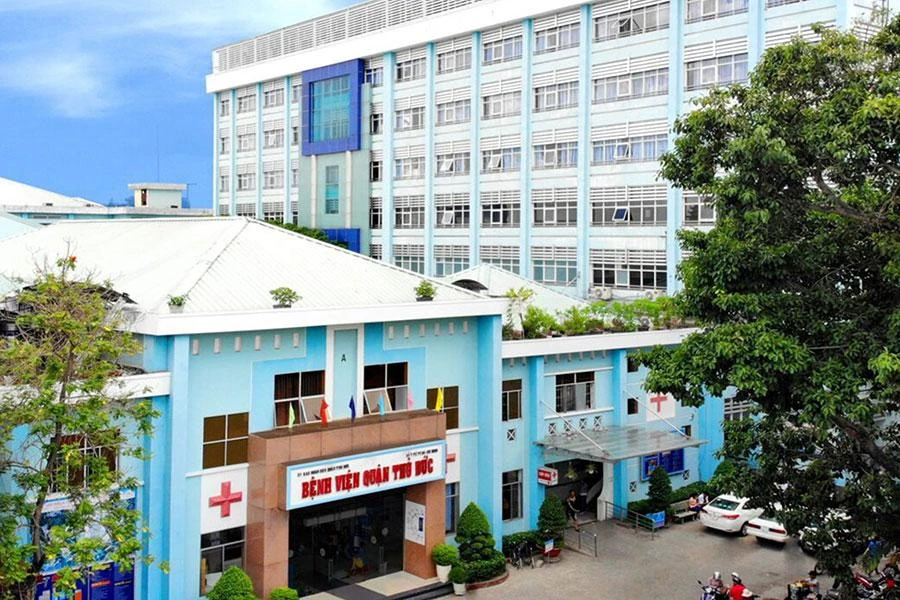 Bệnh viện TP Thủ Đức khi ông Quân còn làm giám đốc. Ảnh: BV Bệnh viện TP Thủ Đức khi ông Quân còn làm giám đốc. Ảnh: BV