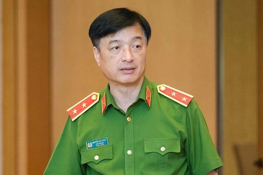 Thứ trưởng Bộ Công an, Trung tướng Nguyễn Duy Ngọc. Ảnh: PHẠM THẮNG