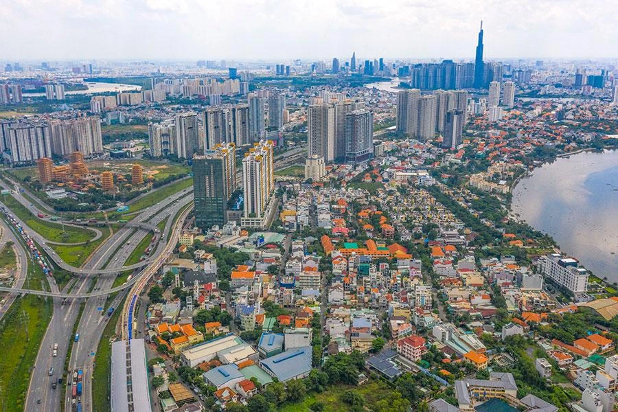 TP.HCM đang khẩn trương thúc đẩy công tác lập đồ án điều chỉnh quy hoạch chung TP đến năm 2040, tầm nhìn đến năm 2060. Ảnh: HOÀNG GIANG