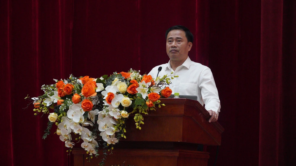 Chánh án TAND TP.HCM Lê Thanh Phong. Ảnh: HĐ