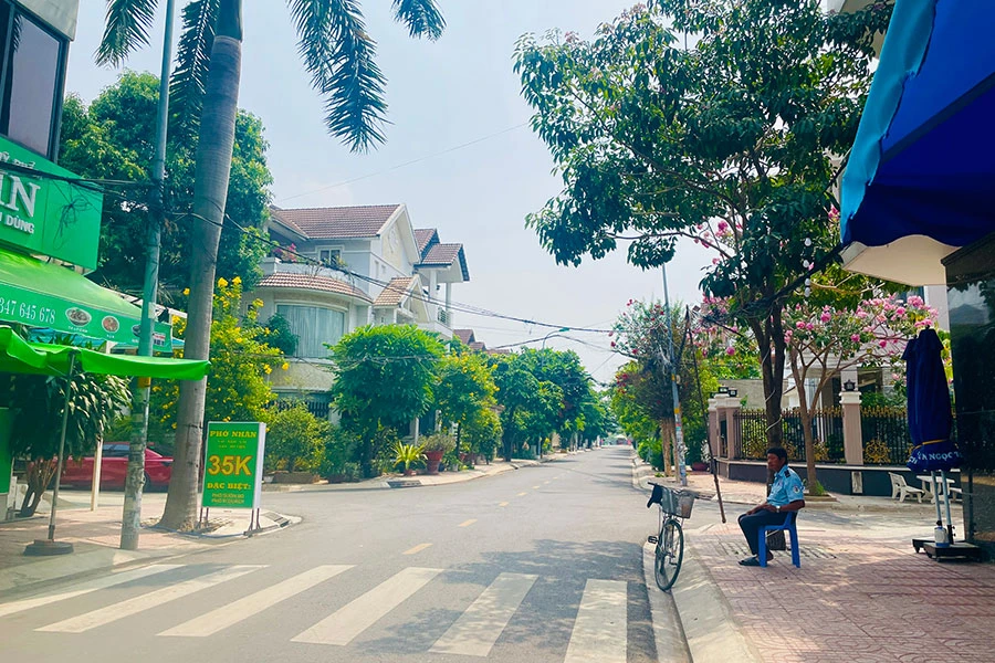 Dự án khu dân cư Bình Hòa, phường 13, quận Bình Thạnh được triển khai từ năm 2001 và áp dụng tỉ lệ hoán đổi đất khi bồi thường. Ảnh: VIỆT HOA