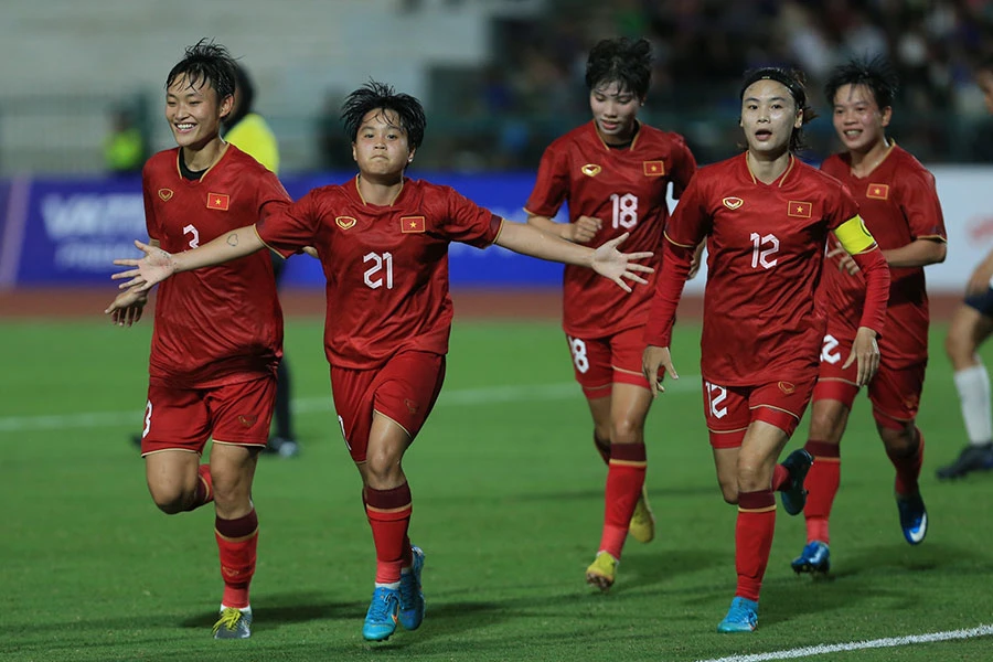 Những cầu thủ trẻ kế thừa từng khẳng định ở SEA Games 32. Ảnh: ANH PHƯƠNG