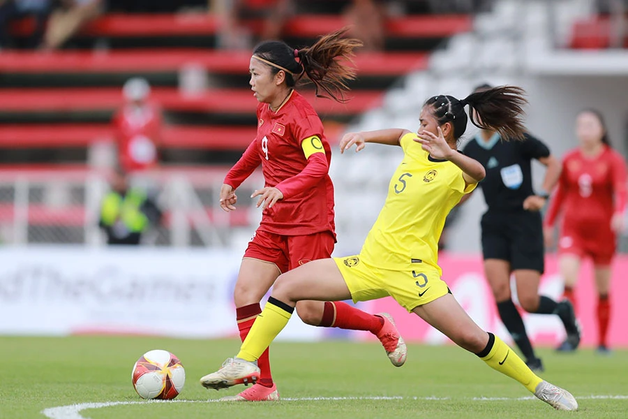 Cùng đồng đội đoạt nhiều HCV SEA Games và nay bước ra sân chơi thế giới với nhiều khó khăn nhưng nguyện sẽ chơi hết sức mình. Ảnh: ANH PHƯƠNG Cùng đồng đội đoạt nhiều HCV SEA Games và nay bước ra sân chơi thế giới với nhiều khó khăn nhưng nguyện sẽ chơi hết sức mình. Ảnh: ANH PHƯƠNG