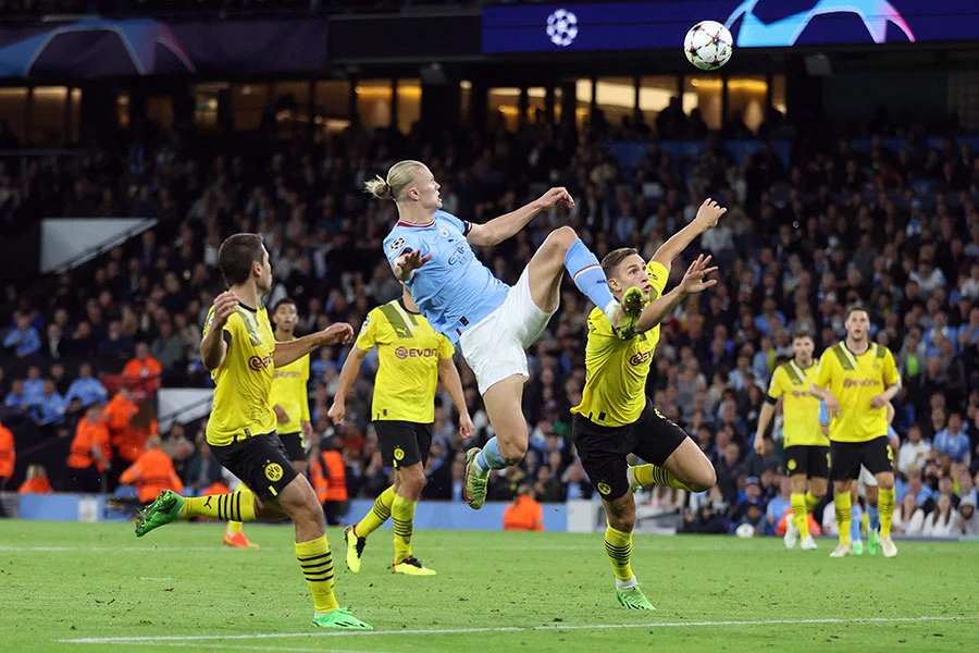 Haaland và đồng đội Man. City vẫn là ứng viên sáng giá cho chức vô địch Champions League mùa này. Ảnh: GETTY