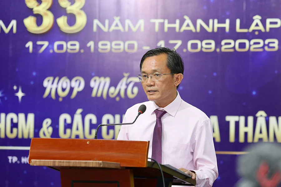 Ông Nguyễn Đức Hiển, Phó Tổng Biên tập thường trực báo Pháp Luật TP.HCM