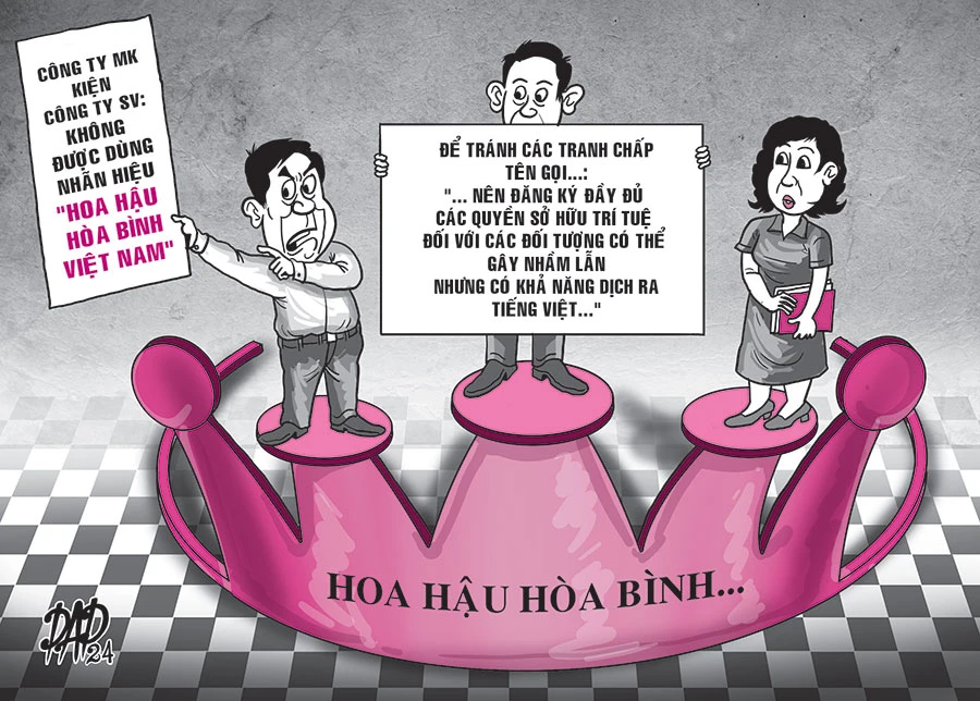 tranh chấp tên gọi cuộc thi