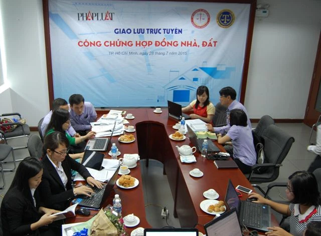 Giao lưu trực tuyến về Công chứng hợp đồng nhà, đất ảnh 65