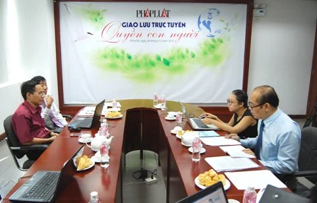 Giao lưu trực tuyến về quyền con người ảnh 55