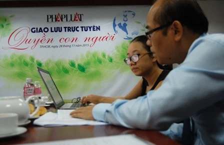 Giao lưu trực tuyến về quyền con người ảnh 65