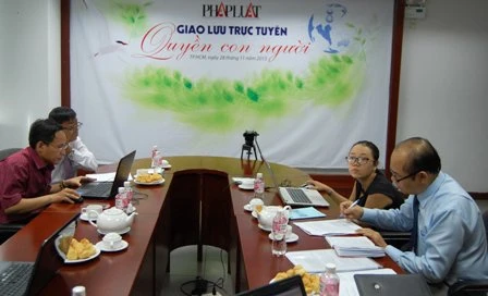 Giao lưu trực tuyến về quyền con người ảnh 25