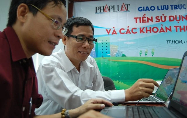 Giao lưu trực tuyến về Tiền sử dụng đất và các khoản thuế liên quan ảnh 42