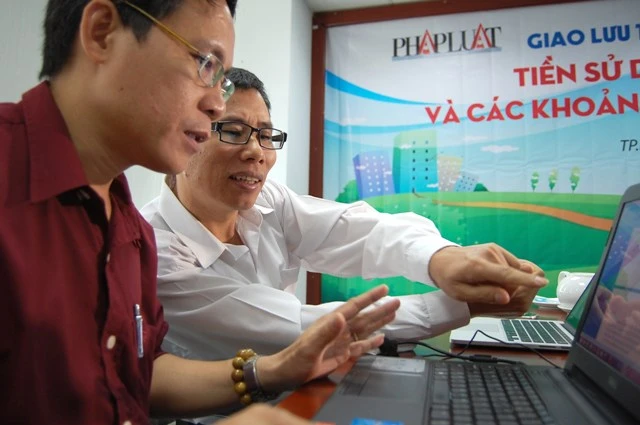 Giao lưu trực tuyến về Tiền sử dụng đất và các khoản thuế liên quan ảnh 52