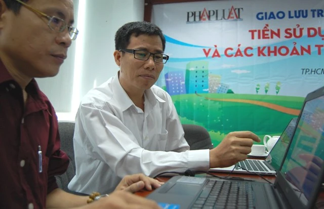 Giao lưu trực tuyến về Tiền sử dụng đất và các khoản thuế liên quan ảnh 73