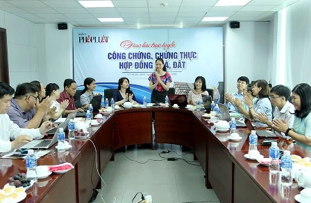 Giao lưu trực tuyến về công chứng, chứng thực hợp đồng nhà, đất ảnh 98