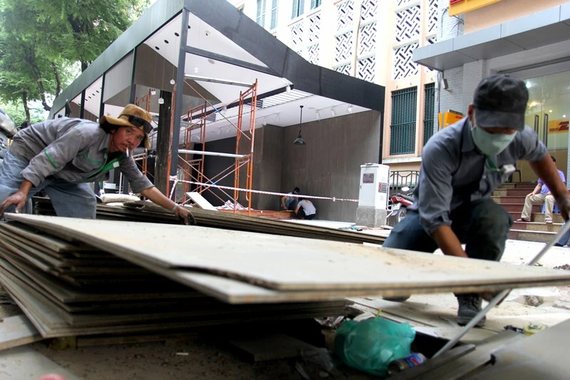 Chùm ảnh: Đường sách TP.HCM trước ngày khánh thành ảnh 3