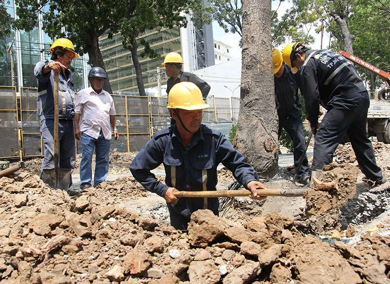 Người Sài Gòn gồng mình vượt qua cái nắng cuối mùa ảnh 5