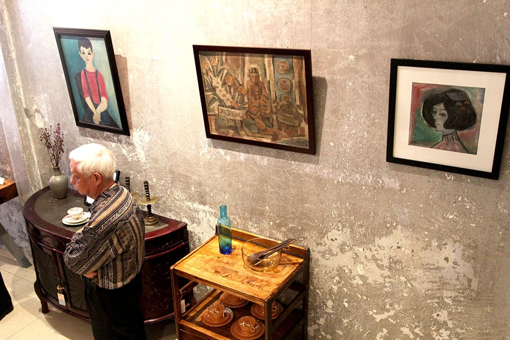 triển lãm tranh Nguyễn Thị hiền