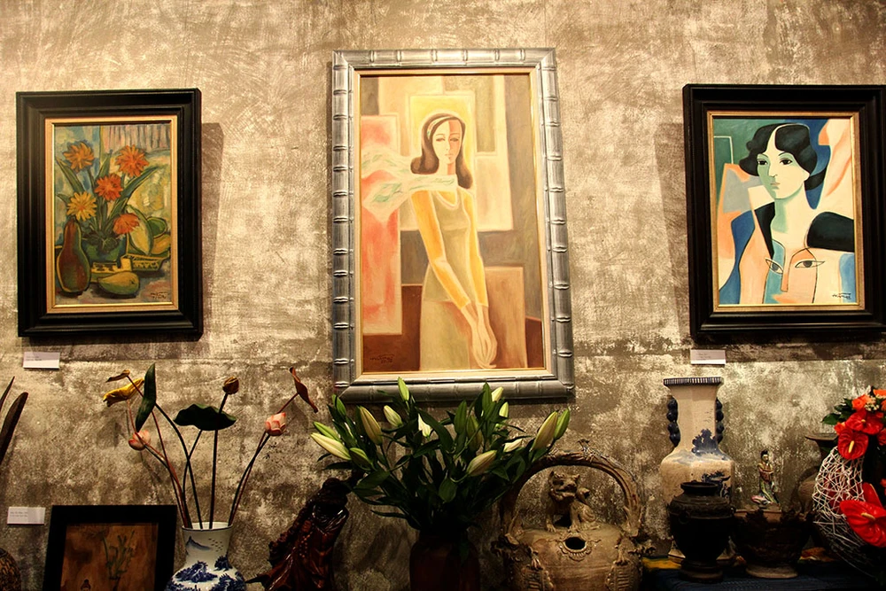 triển lãm tranh Nguyễn Thị hiền