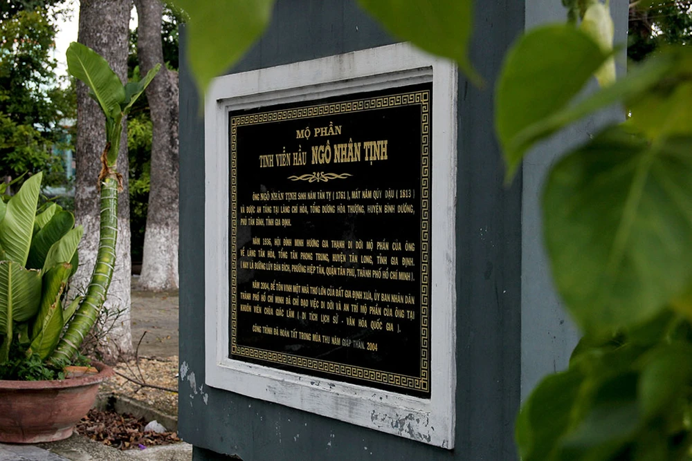  Hai lần di dời ngôi mộ cổ Thượng thư Ngô Nhân Tịnh ảnh 3