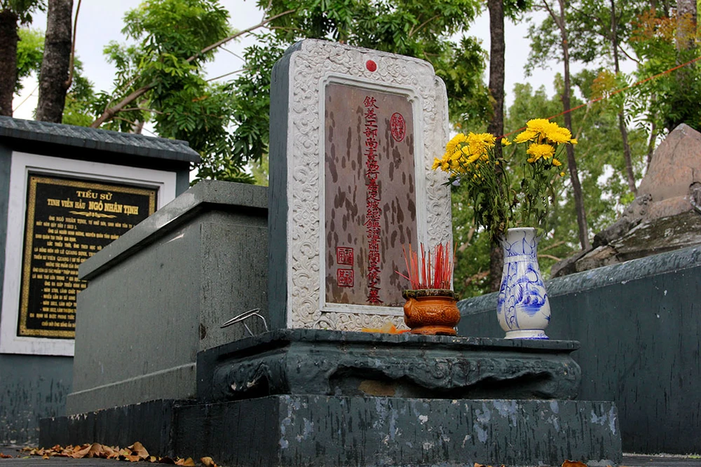 Hai lần di dời ngôi mộ cổ Thượng thư Ngô Nhân Tịnh ảnh 6 Hai lần di dời ngôi mộ cổ Thượng thư Ngô Nhân Tịnh ảnh 6