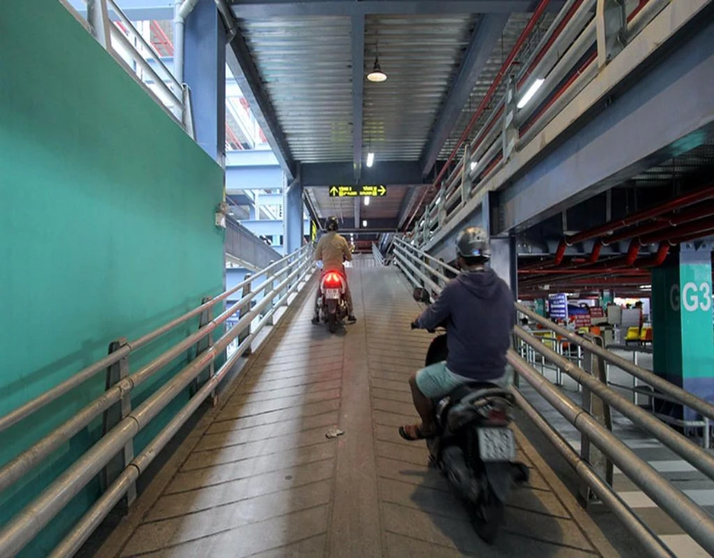 Giá gửi xe được niêm yết công khai 