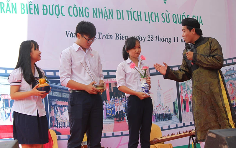 Lần đầu tiên đưa văn hóa Nam Bộ vào khu di tích ảnh 1