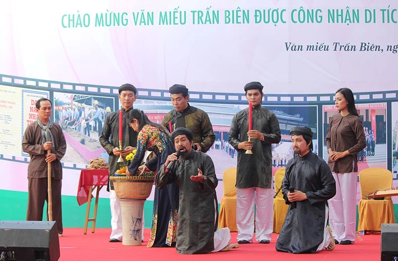 Lần đầu tiên đưa văn hóa Nam Bộ vào khu di tích ảnh 4