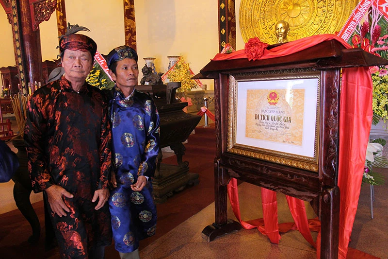 Văn miếu Trấn Biên đón nhận bằng di tích cấp quốc gia ảnh 6