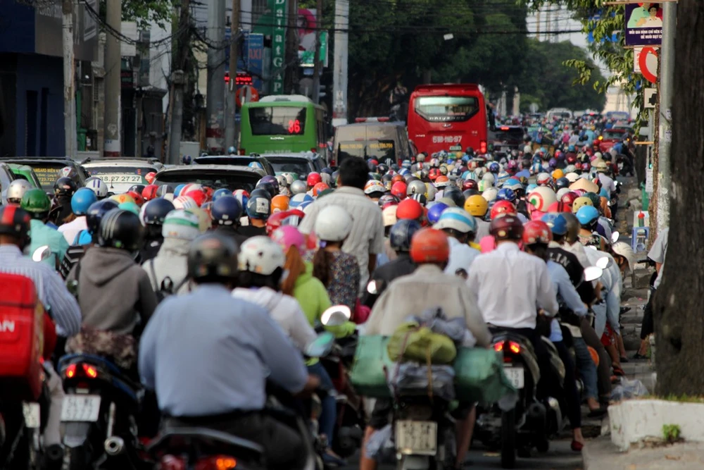 ket xe đường Điện Biên Phủ