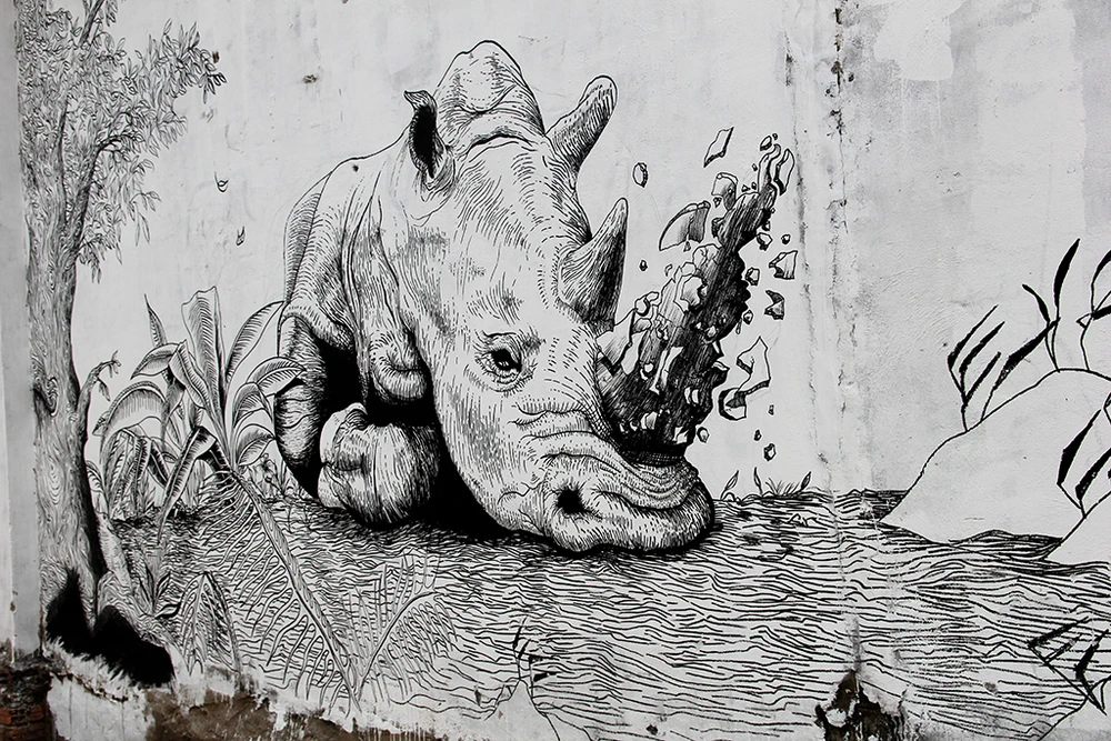 Ngắm những bức tường bẩn ở quận 1 được thay áo mới ảnh 11