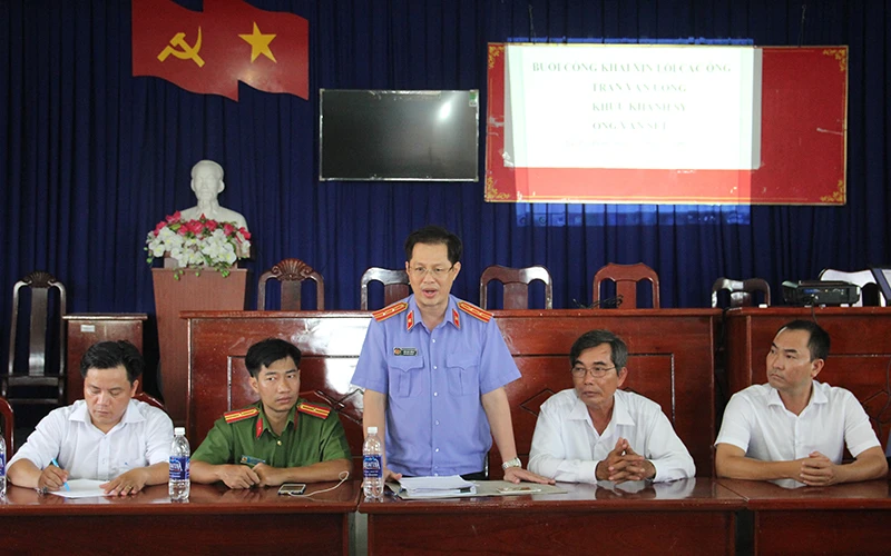 Lời xin lỗi oan của cơ quan tố tụng Bình Chánh ảnh 4