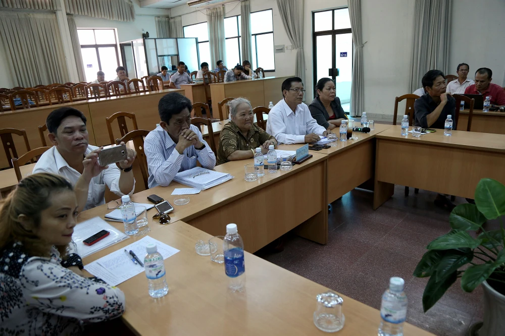 Toàn cảnh lãnh đạo Ban Tiếp dân TW và TP.HCM gặp dân Thủ Thiêm ảnh 2