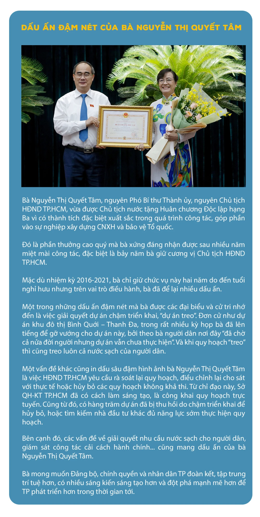 Emagazine: HĐND TP.HCM và 5 dấu ấn của nhiệm kỳ 2016-2021 ảnh 28
