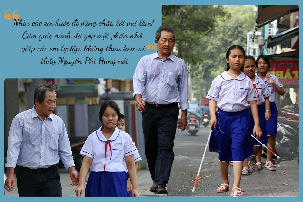 học sinh khiếm thị