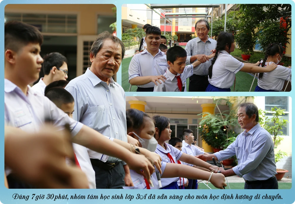 học sinh khiếm thị