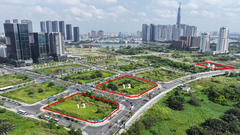 'đất vàng' ở Thủ Thiêm